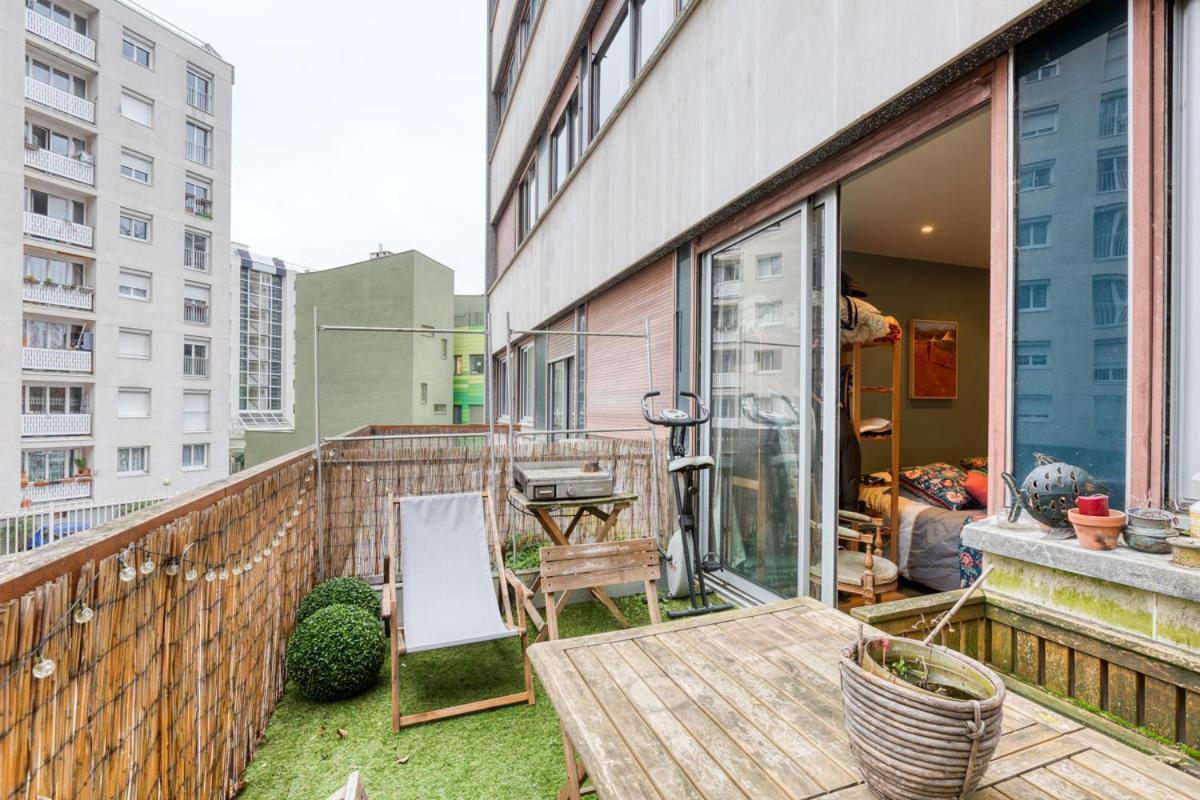 Apartamento T2 Lumineux Avec Terrasse Boulogne-Billancourt Exterior foto